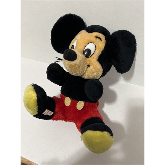 Mickey Mouse Disney Vintage Sitting Plush - Picture 4 of 9
